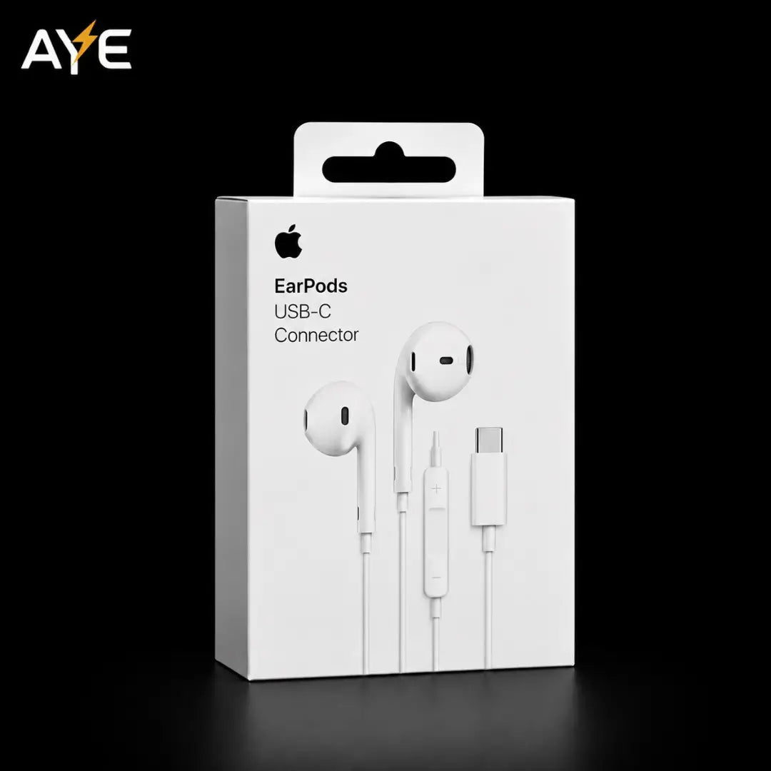 AYE Originals Premium Wired EarPods (Lightning / Type-C / 3.5mm)