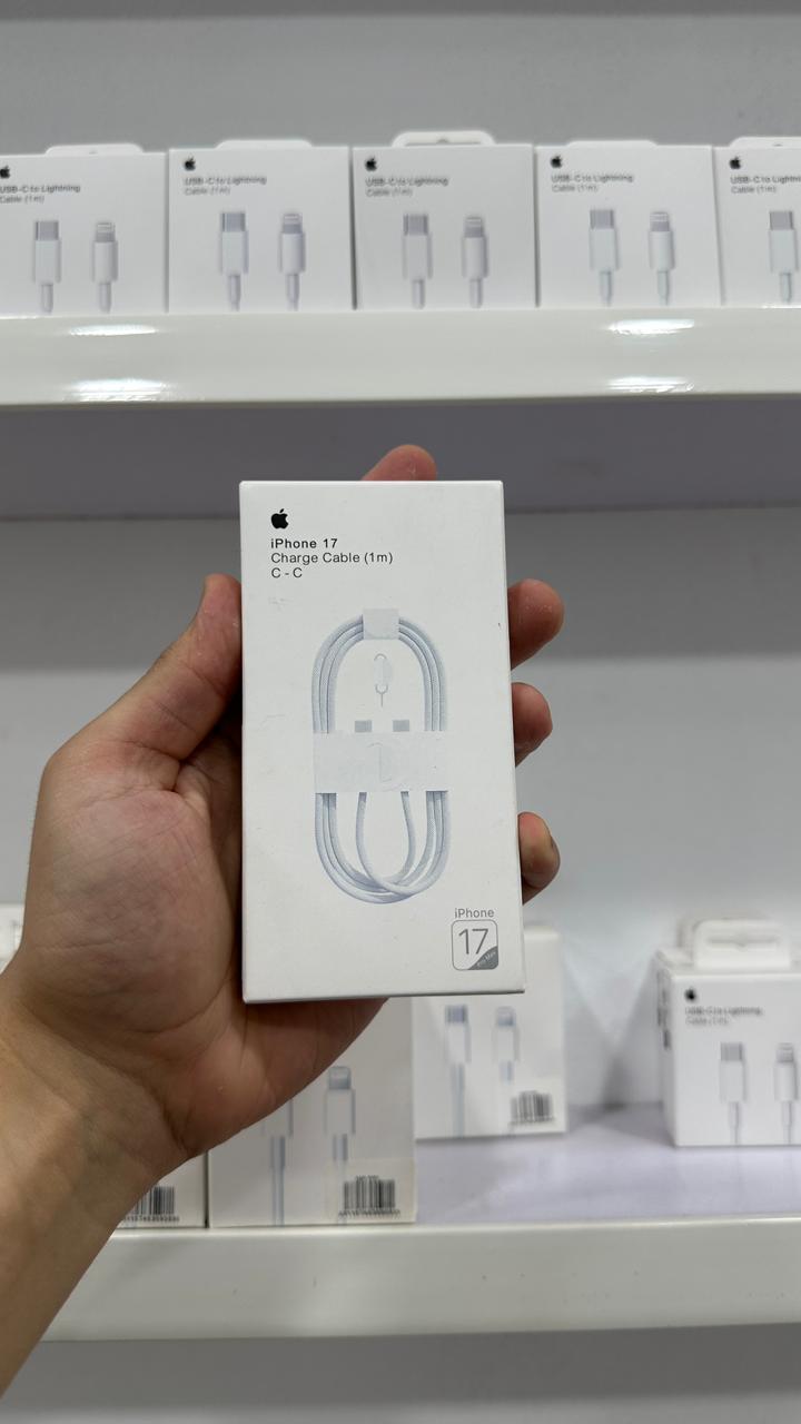 iPhone 15/16/17 Pro Sleek USB-C to USB-C Cable (60W) (1m)