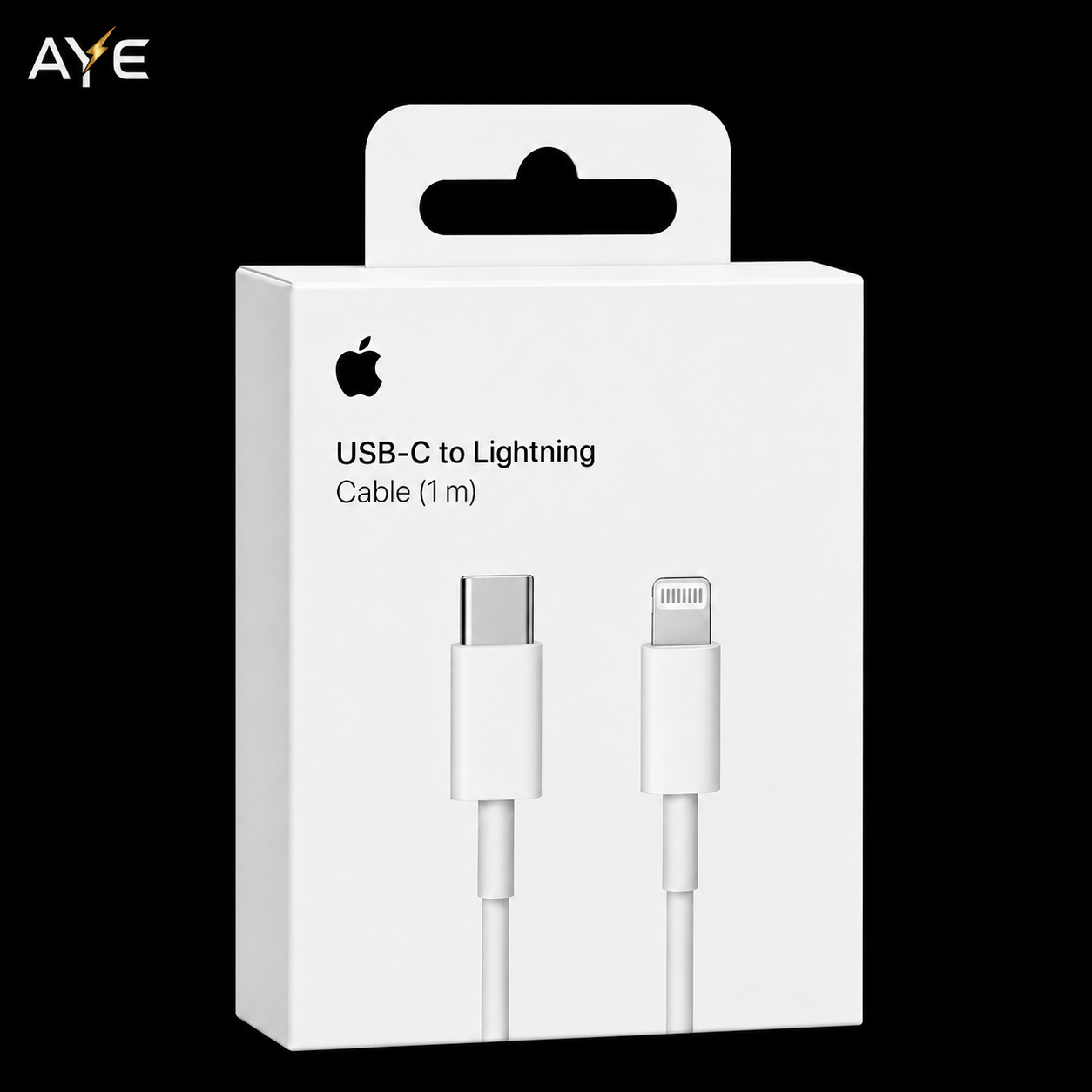 AYE Originals Best-Selling Combo Pack – 20W Fast Charger + Lightning Cable